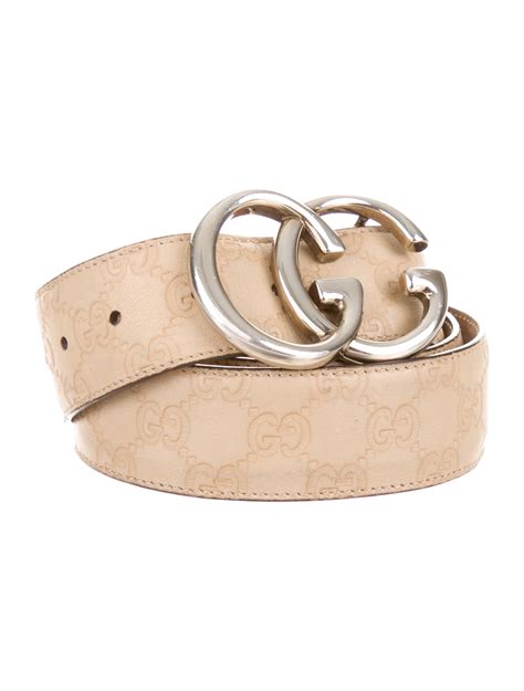 guccissima gg belts